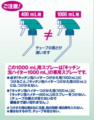 キッチン泡ハイター業務用　１Ｌ　