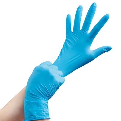 ニトリル手袋FABライト ブルー（S/M/L）100枚入