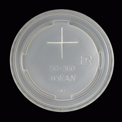 ３６０用蓋　ストロー穴付（１００枚入）