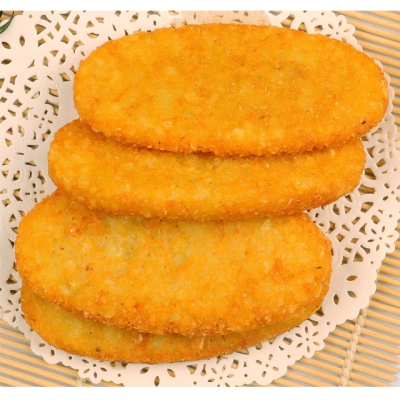 ハッシュドポテト楕円型1㎏×1ケース（10入）