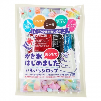 いろいろシロップ　5種アソート（35㎖×5袋入）