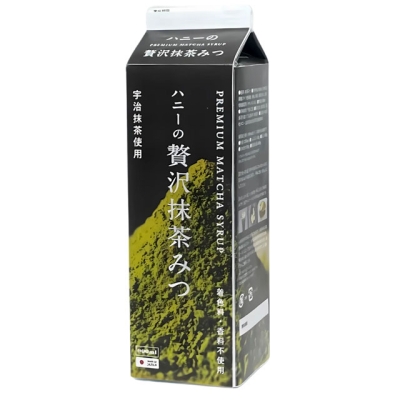ハニー贅沢抹茶みつ　900㎖