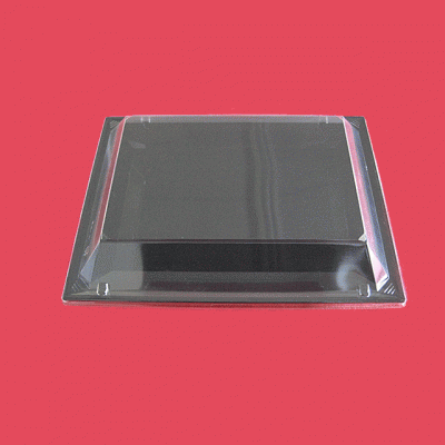 角皿(中）フタ透明(1枚)