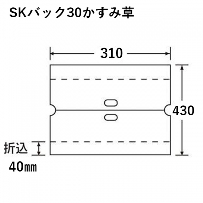 ＳＫバック かすみ草　№30（100枚）