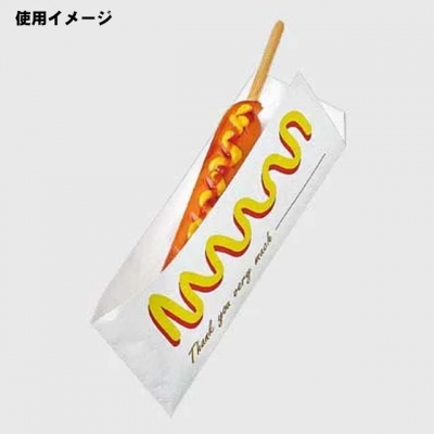 スリーブ耐油紙№３１０（小）ドック柄　１００枚入