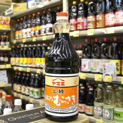 ヤマエ　濃口醤油　甘口上級むらさき１．８Ｌ